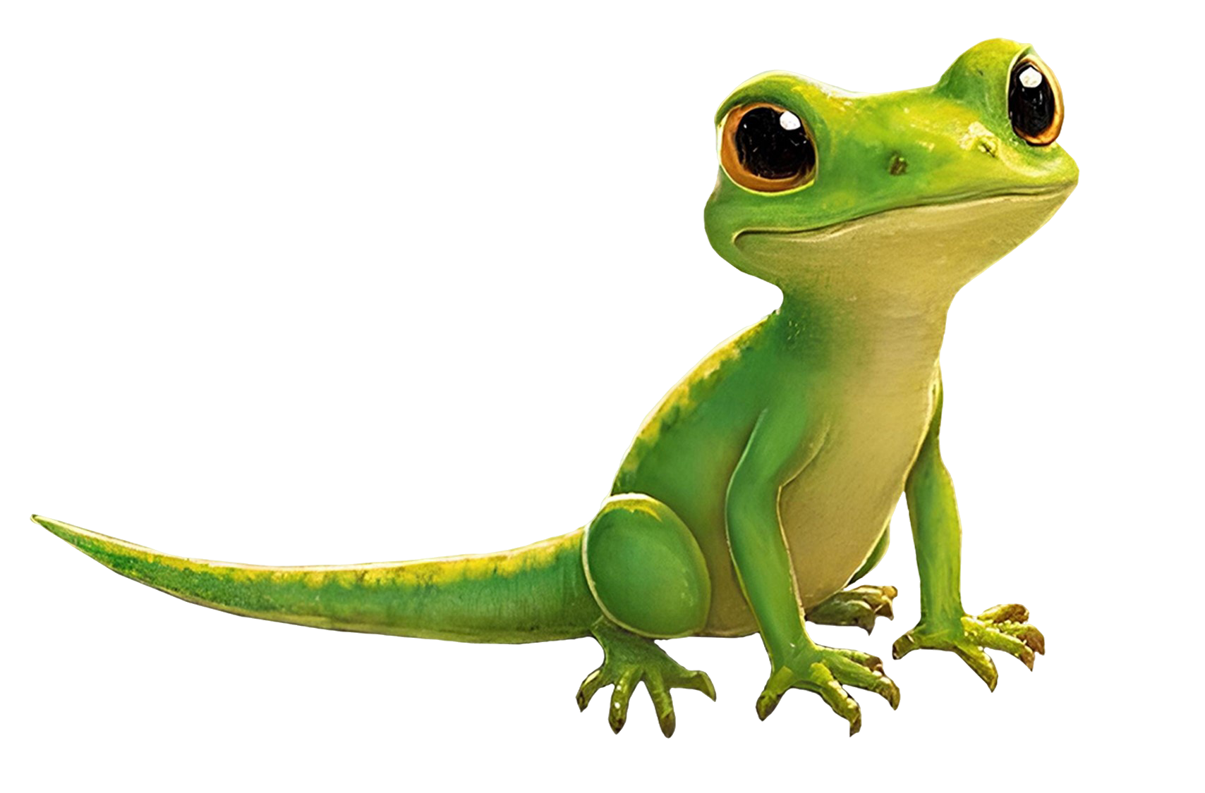 Colin, the green gecko